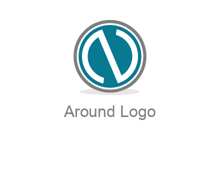 Letter N in a circle logo