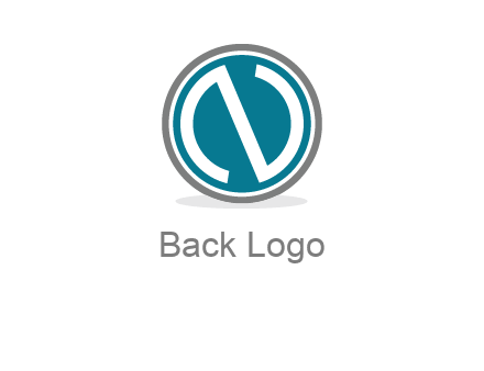 Letter N in a circle logo