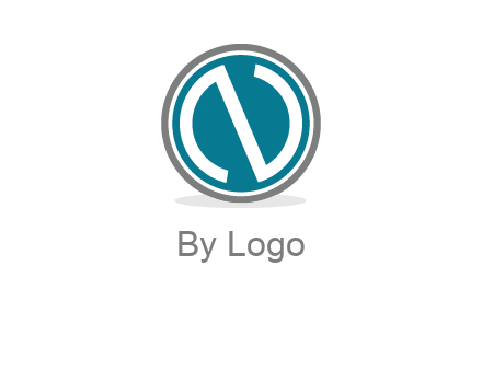 Letter N in a circle logo