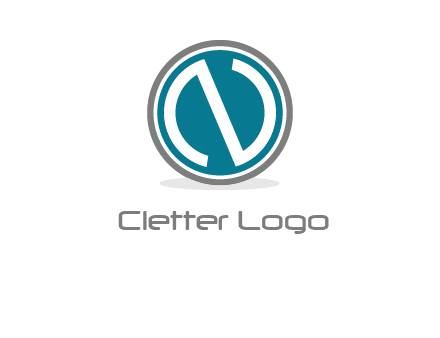 Letter N in a circle logo