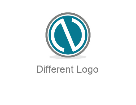 Letter N in a circle logo