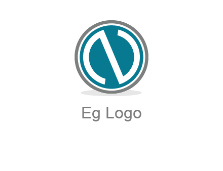Letter N in a circle logo