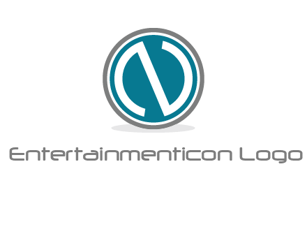 Letter N in a circle logo