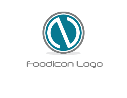 Letter N in a circle logo