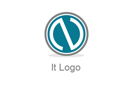 Letter N in a circle logo