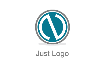 Letter N in a circle logo