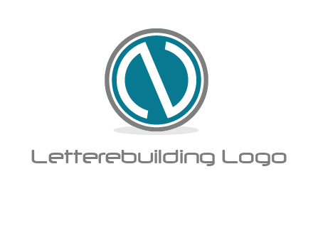 Letter N in a circle logo