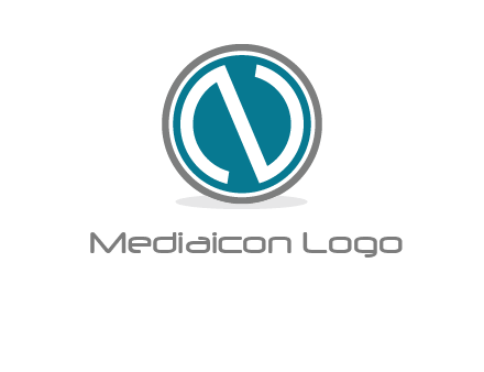 Letter N in a circle logo