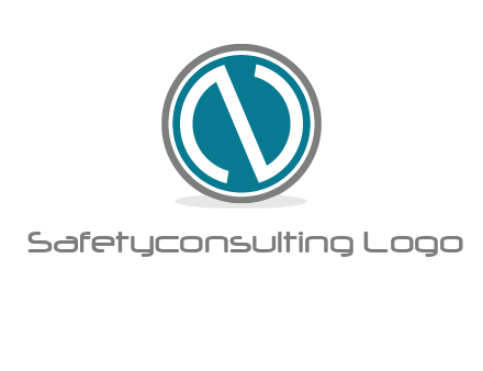 Letter N in a circle logo