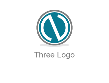 Letter N in a circle logo