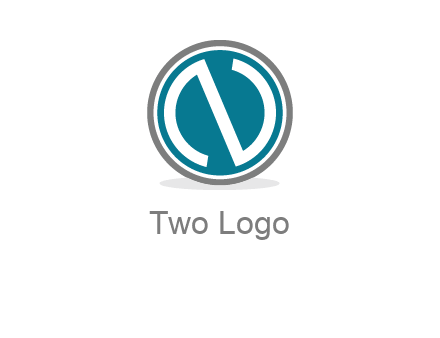 Letter N in a circle logo
