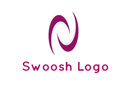 two swooshes forming letter N logo