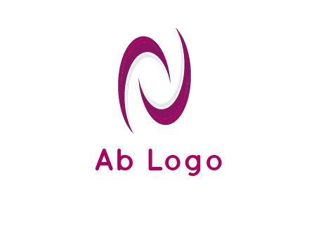 two swooshes forming letter N logo