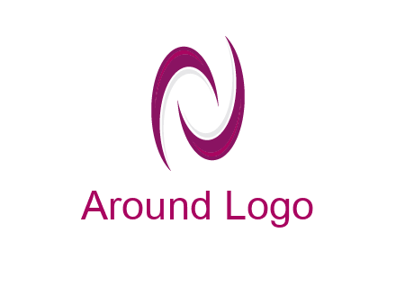 two swooshes forming letter N logo