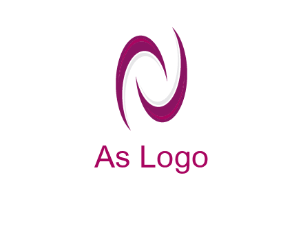 two swooshes forming letter N logo