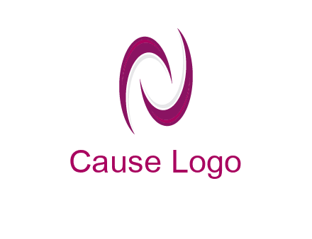 two swooshes forming letter N logo