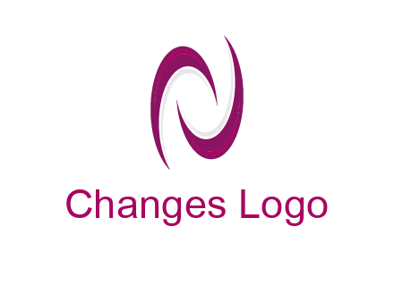 two swooshes forming letter N logo