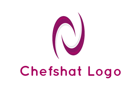 two swooshes forming letter N logo