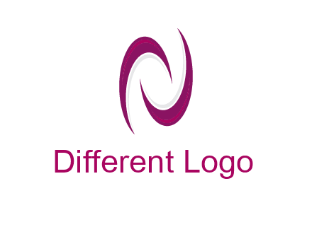 two swooshes forming letter N logo