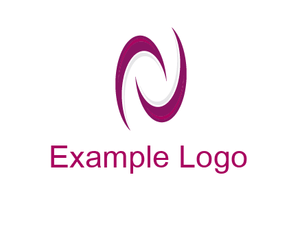 two swooshes forming letter N logo