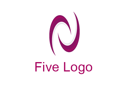 two swooshes forming letter N logo