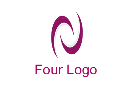 two swooshes forming letter N logo