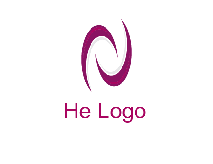 two swooshes forming letter N logo