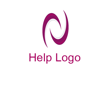 two swooshes forming letter N logo
