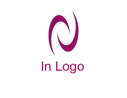 two swooshes forming letter N logo