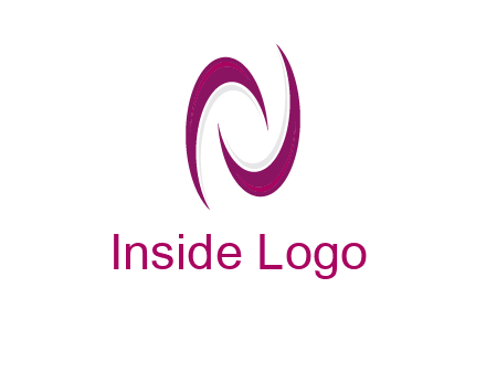 two swooshes forming letter N logo