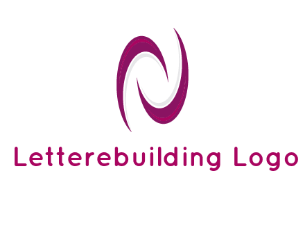 two swooshes forming letter N logo