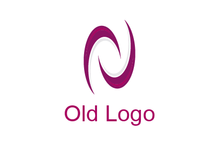 two swooshes forming letter N logo