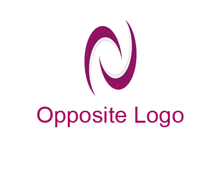two swooshes forming letter N logo