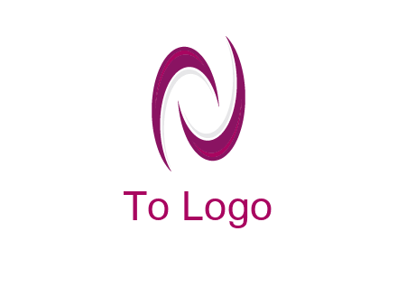 two swooshes forming letter N logo