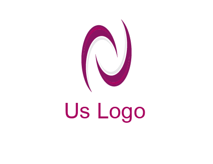 two swooshes forming letter N logo
