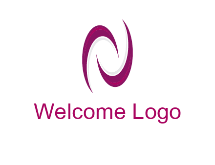 two swooshes forming letter N logo