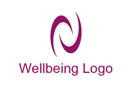 two swooshes forming letter N logo