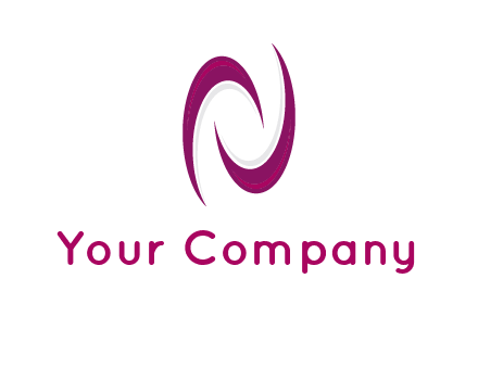 two swooshes forming letter N logo