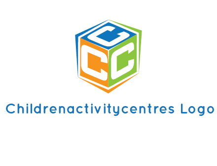 Letters CCC in a cube logo