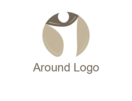 energetic person stretching in a circle icon