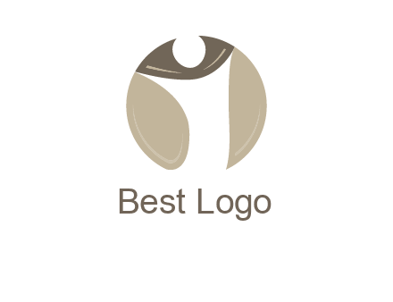 energetic person stretching in a circle icon