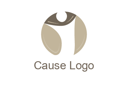 energetic person stretching in a circle icon