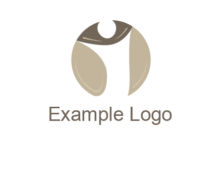 energetic person stretching in a circle icon
