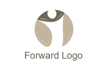 energetic person stretching in a circle icon