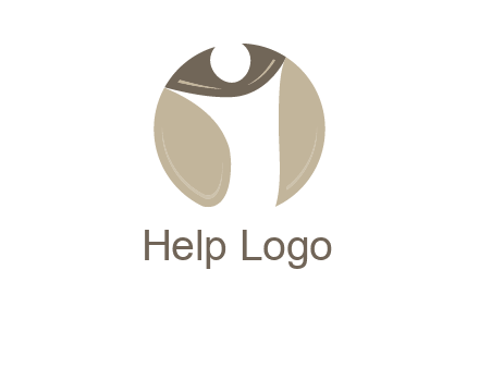energetic person stretching in a circle icon