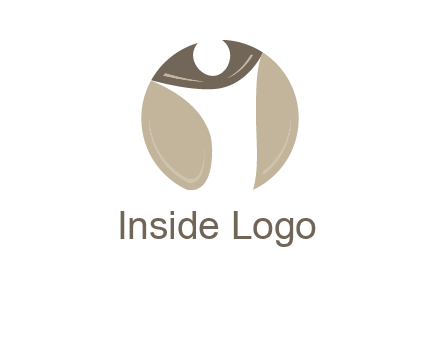 energetic person stretching in a circle icon
