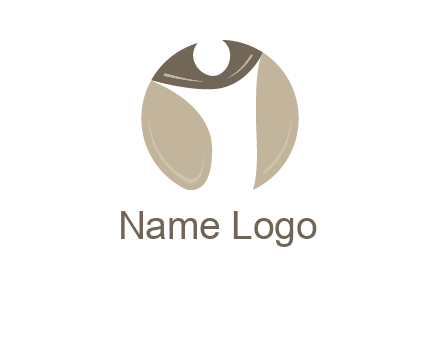 energetic person stretching in a circle icon