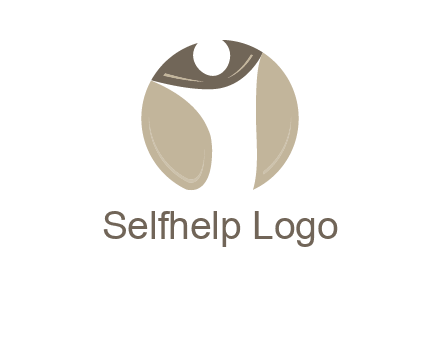 energetic person stretching in a circle icon