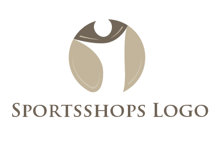 energetic person stretching in a circle icon
