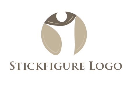 energetic person stretching in a circle icon